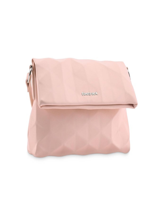 Fastrack Diamond-Dynamic Sling Bag | Faux-Leather Women's Handbags| Ladies Purse Handbag | Sling Bag for Casual Carry - Image 3